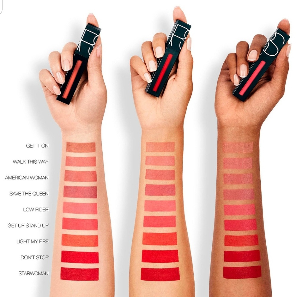 NARS • Powermatte Lip Pigment in American Woman Matte Chestnut Rose NEW - Picture 3 of 7